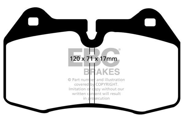 EBC Racing RP-X Track and Race Brake Pads (DP81032RPX)