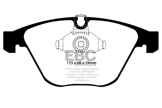 EBC Racing RP-X Track and Race Brake Pads (DP81449RPX)