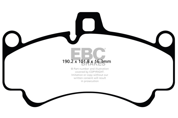 EBC Racing RP-X Track and Race Brake Pads (DP81516RPX)