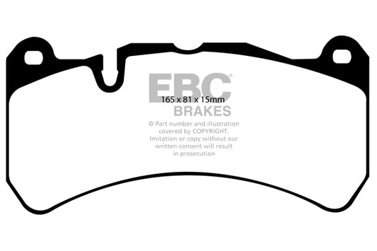 EBC Racing RP-X Track and Race Brake Pads (DP81591RPX)