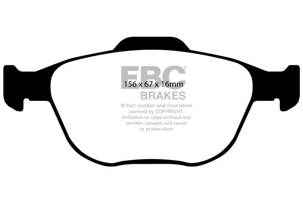 EBC Racing RP-X Track and Race Brake Pads (DP81641RPX)