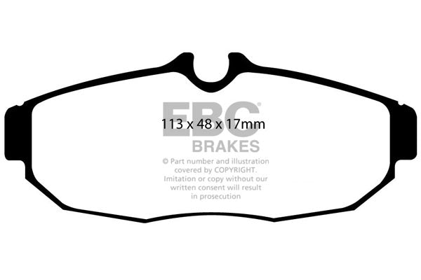 EBC Racing RP-X Track and Race Brake Pads (DP81741RPX)