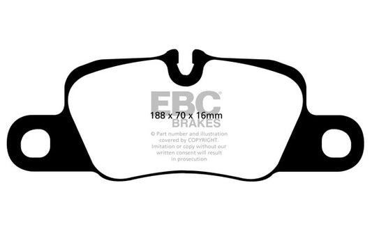 EBC Racing RP-X Track and Race Brake Pads (DP81858RPX)