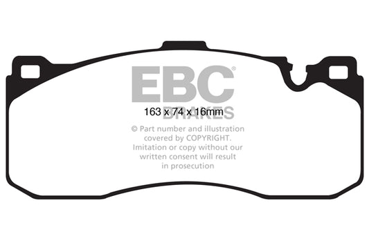 EBC Racing RP-X Track and Race Brake Pads (DP81995RPX)