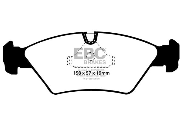 EBC Racing RP-1 Track and Race Brake Pads (DP8414RP1)