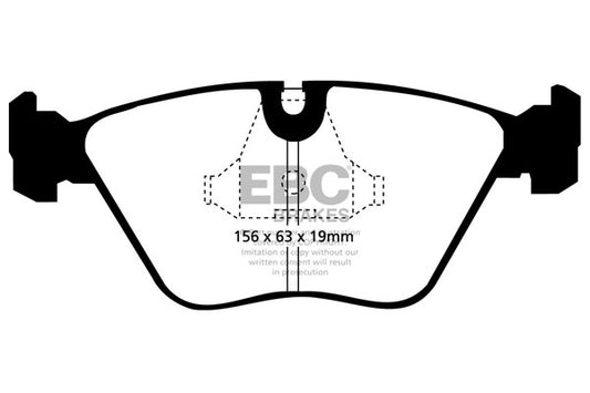 EBC Racing RP-1 Track and Race Brake Pads (DP8689RP1)