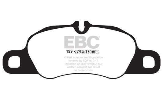 EBC Racing RP-X Track and Race Brake Pads (DP82057RPX)