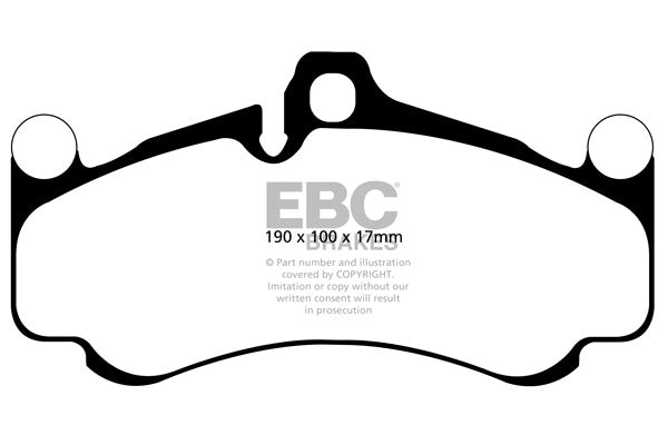 EBC Racing RP-1 Track and Race Brake Pads (DP82094RP1)