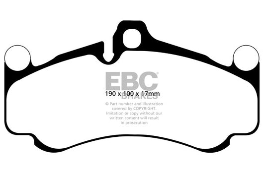 EBC Racing RP-1 Track and Race Brake Pads (DP82094RP1)