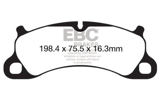 EBC Racing RP-X Track and Race Brake Pads (DP82144RPX)