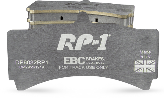 EBC RP1 Track pads for Alcon  H Type  RC4463/42   (DP8008RP1) Front